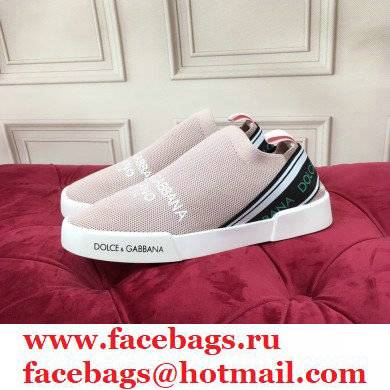 Dolce & Gabbana Slip On Sneakers with Logo 06 2021